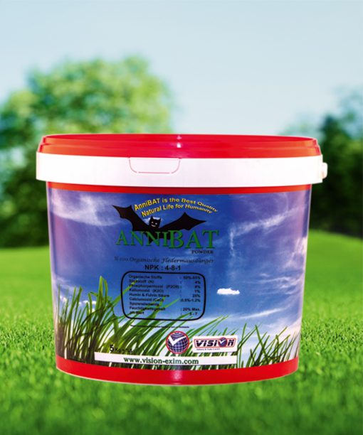 <!--:de-->AnniBAT Pulver   5  Kg - BIO  4 SAISON Mehrzweck Fledermausdünger <!--:--><!--:en-->AnniBAT Powder  5 Kg - BIO  4  SEASON  Multipurpose Bat Fertilizer <!--:--><!--:nl-->AnniBAT Poeder   5 Kg - BIO  4 SEIZOEN  Multi-Purpose Vleermuis Meststoff<!--:--> – Bild 2